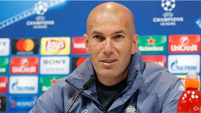 Zidane: "Tenemos que pensar que no hay partido de vuelta"