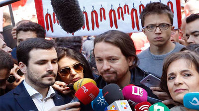 Iglesias dice que el PP es una amenaza para los trabajadores y la democracia