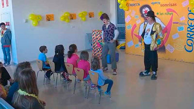 Payasos en el Infanta Sofía