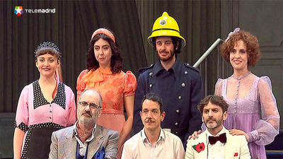 Adriana Ozores y Fernando Tejero llevan "La cantante calva" al Español