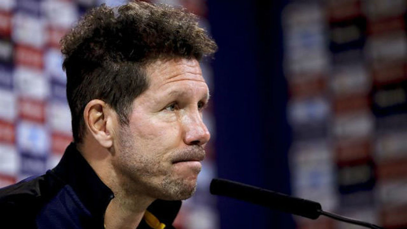 Simeone: "El equipo siempre tuvo respuestas importantes ante momentos duros"