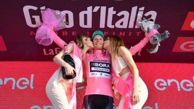 Giro: Postlberger, primera maglia rosa tras un sprint