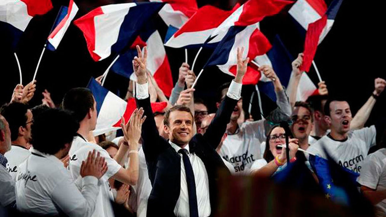 El movimiento de Macron dice haber sufrido un "pirateo masivo" de documentos