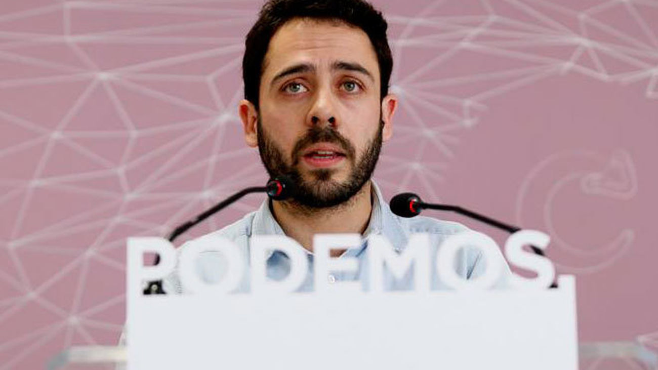 El secretario de organización de Podemos en la Comunidad de Madrid, Fran Casamayor