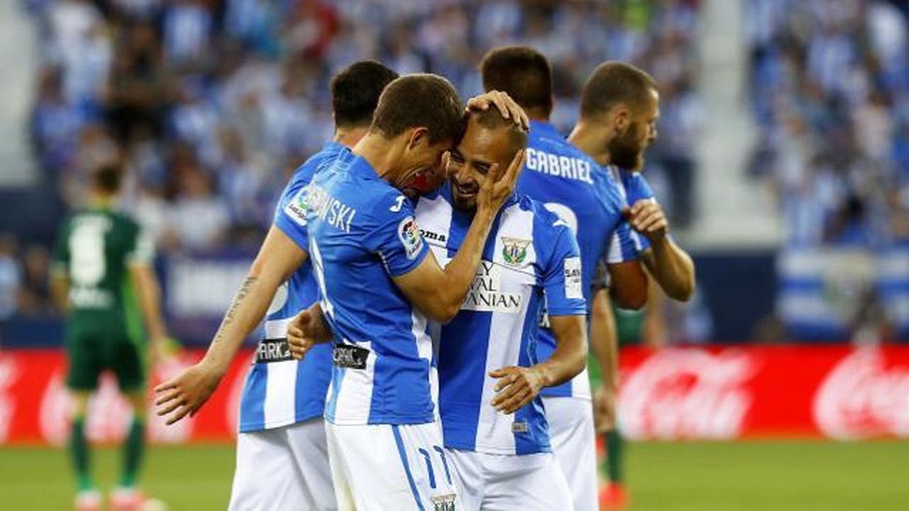 4-0. El Leganés, a un punto de la permanencia tras golear al Betis