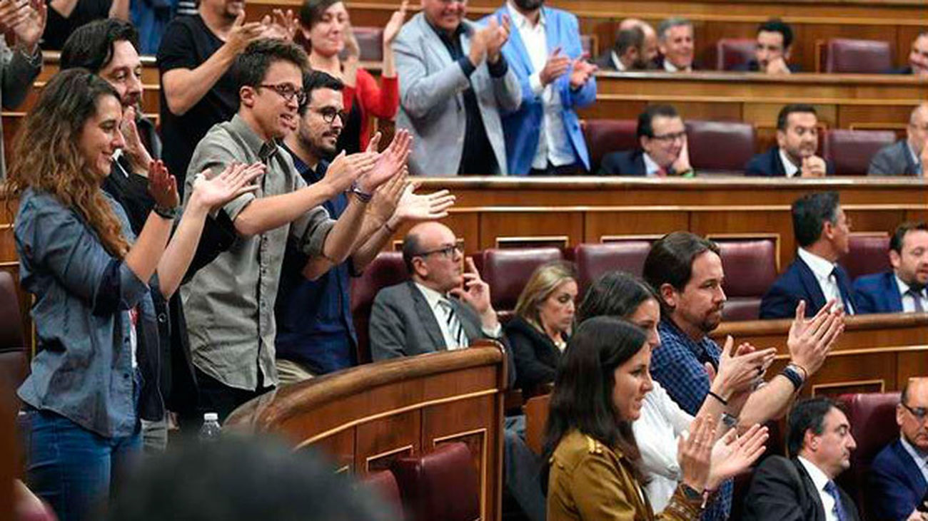 Grupo parlamentario de Unidos Podemos en el Congreso