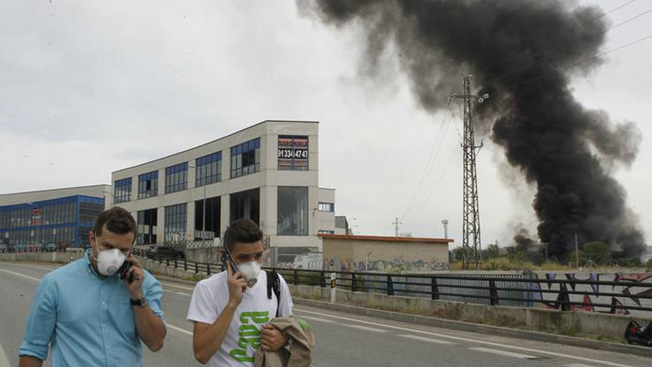 La Guardia Civil sigue investigando las causas de la explosión de la nave de Arganda