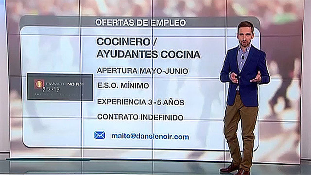 Cocinero y ayudantes de cocina para el nuevo restaurante Dans le Noir