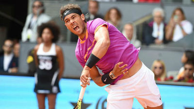 Madrid Open: Nadal suda en su estreno ante Fognini