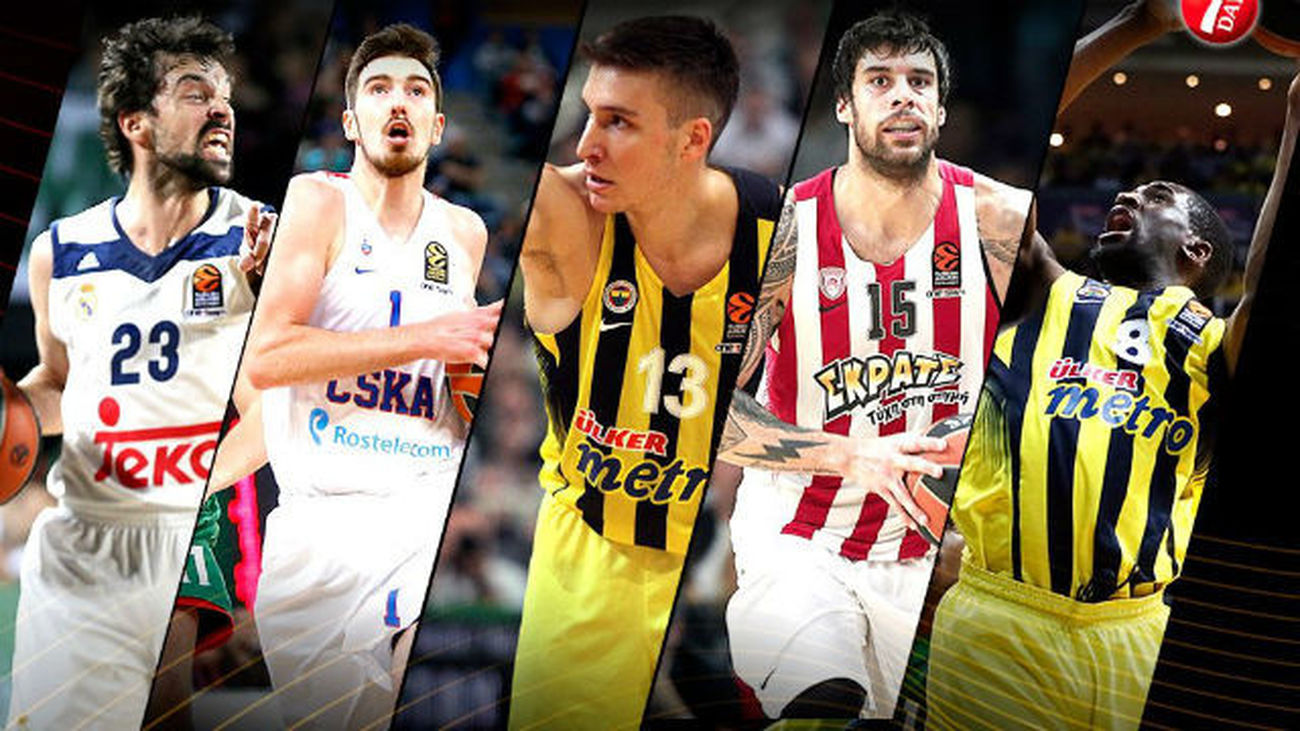 Quinteto ideal de la Euroliga