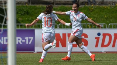 0-2. La selección española femenina sub'17, a la final del Europeo