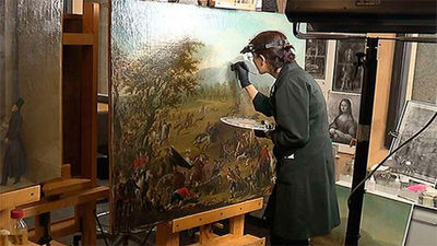 El Prado dedica su Cátedra a su taller de restauración