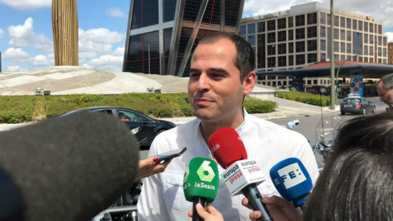 Ignacio Aguado, portavoz de Ciudadanos en la Asamblea de Madrid