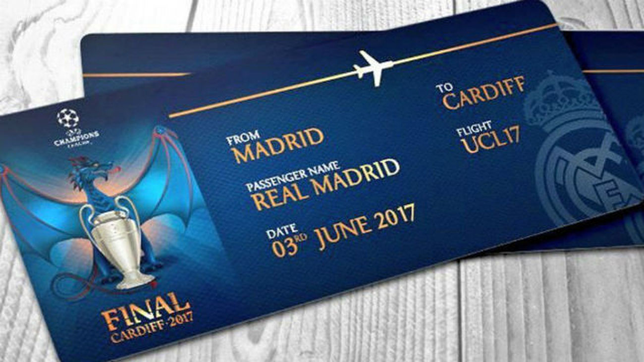El Real Madrid cierra el plazo para Cardiff con 44.755 entradas solicitadas