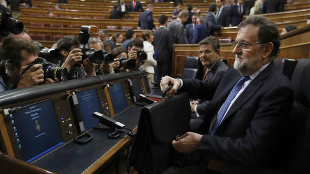 Mariano Rajoy en el Congreso
