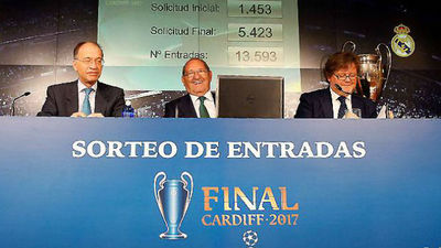 Sorteadas las entradas del Madrid para Cardiff