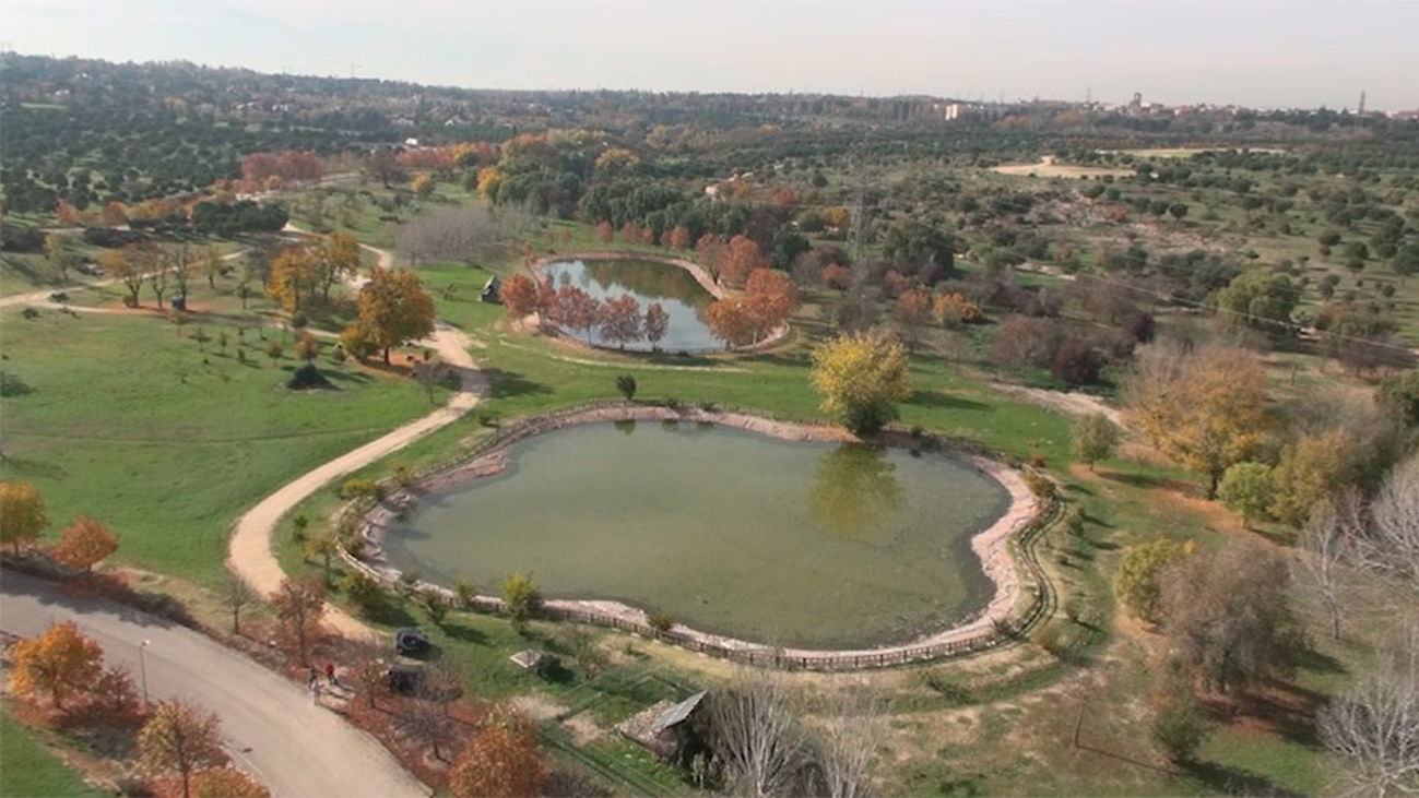 Parque forestal Adolfo Suárez, un refugio para los habitantes de Pozuelo
