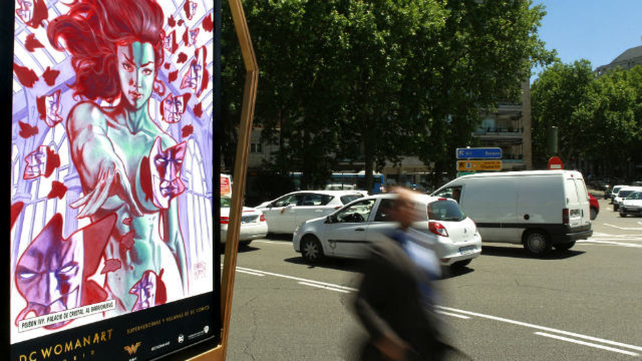 Las heroínas y villanas de DC toman las calles de Madrid