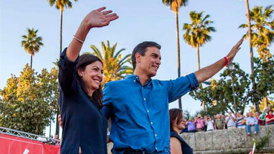 Sánchez y Díaz apelan en Sevilla a la unidad del PSOE a 48 horas de las primarias