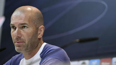 Zidane: "Llegamos bien de ánimo y físicamente de puta madre"