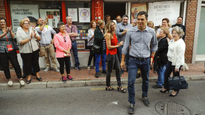 Sánchez gana las primarias en Madrid con casi 15 puntos de ventaja sobre Díaz