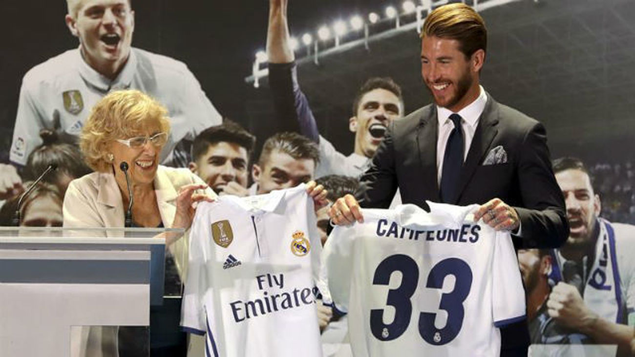 Carmena: "Es un honor para Madrid tener este equipo"