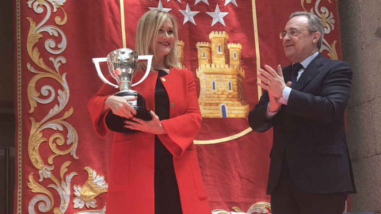 Cifuentes: "El Madrid es reconocido en el mundo por su calidad y principios"