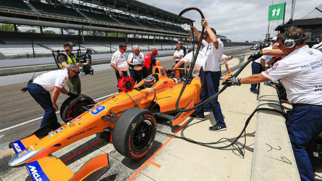 Alonso, quinto en la parrilla de las 500 millas de Indianápolis