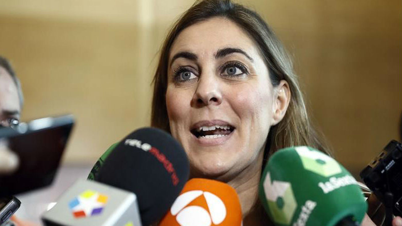 La portavoz de Podemos en la Asamblea de Madrid, Lorena Ruiz-Huerta