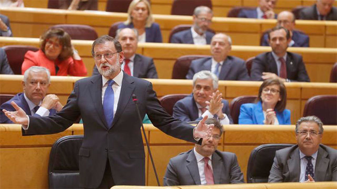 Mariano Rajoy en el Senado