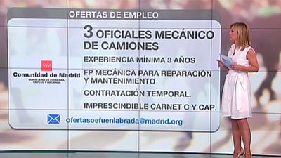 La Comunidad de Madrid busca 3 oficiales mecánicos de camiones