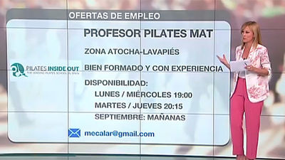 Se buscan profesores de pilates para la zona de Atocha y Lavapiés