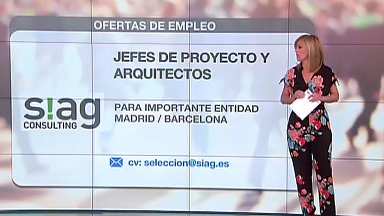 Se buscan jefes de proyecto y arquitectos