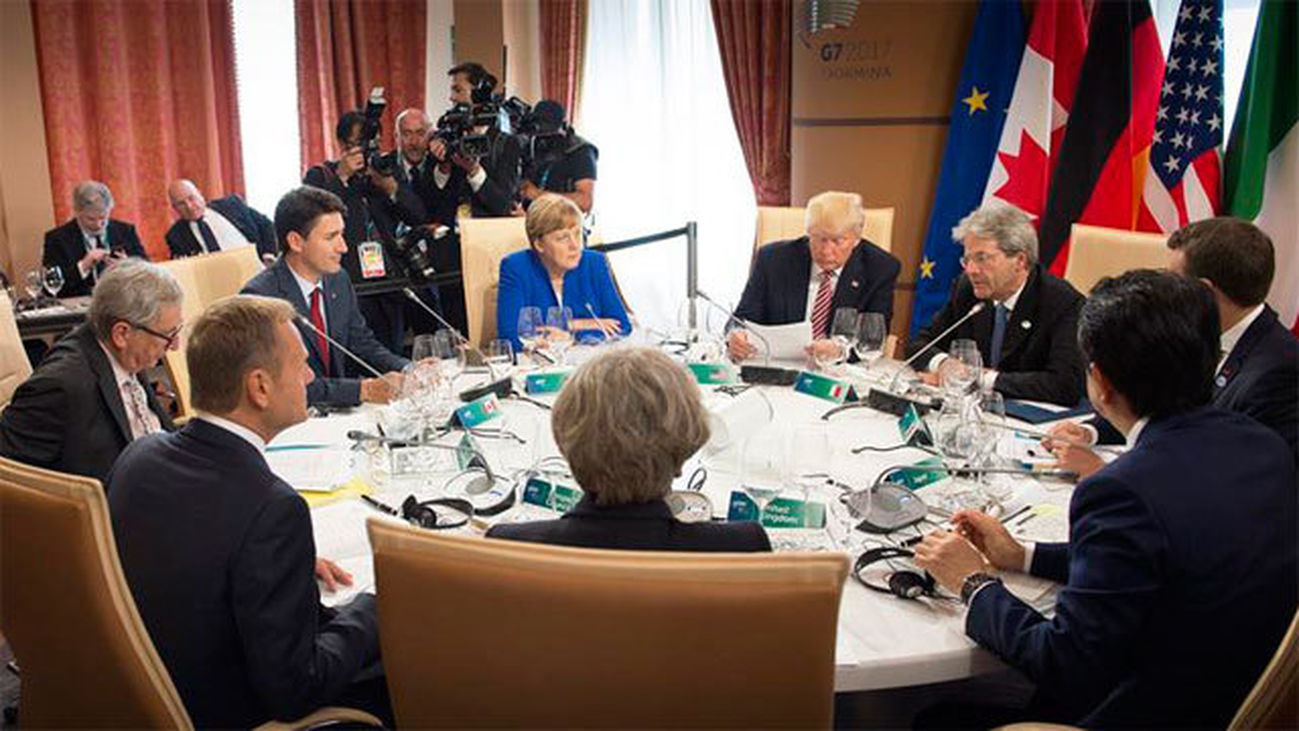 Estados Unidos impide el acuerdo sobre cambio climático en el G7