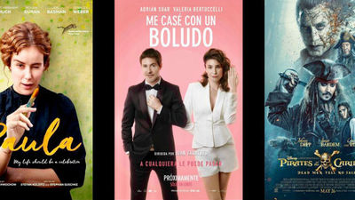 'Piratas del Caribe', 'Paula' y 'Me casé con un boludo' se apoderan de la cartelera