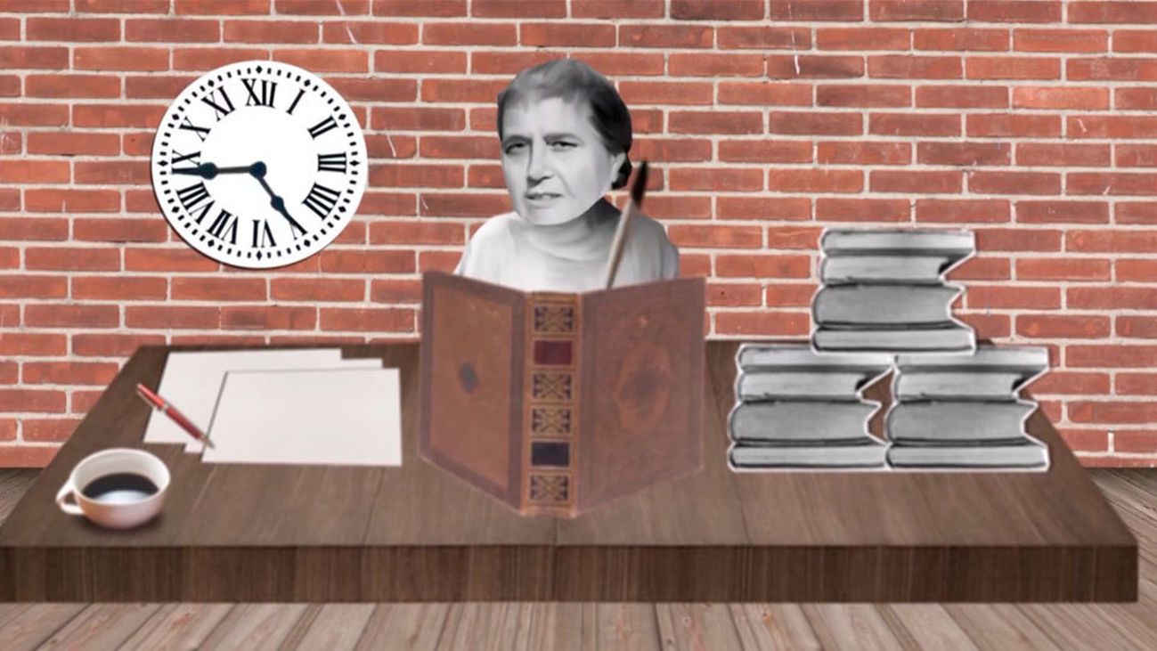 El duro trabajo de María Moliner