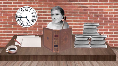 El duro trabajo de María Moliner