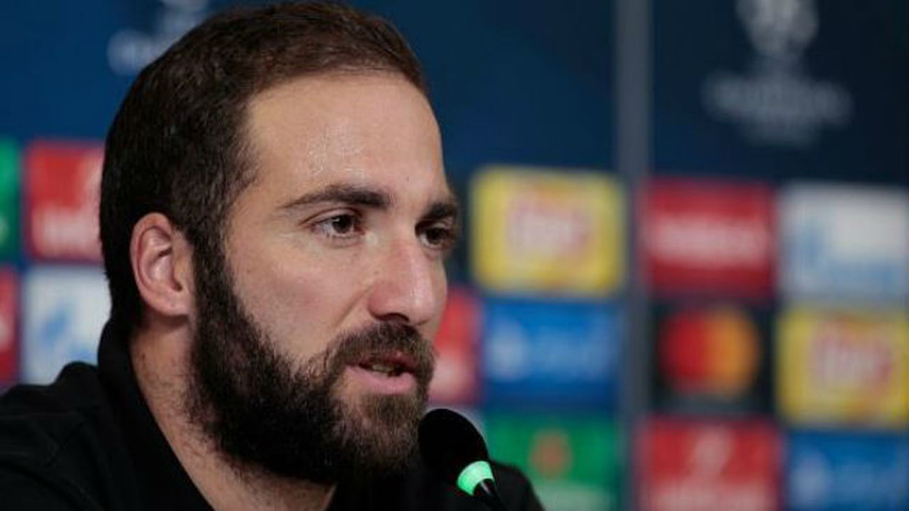 Higuaín: "Es un partido especial para mí, he estado siete años en Madrid"
