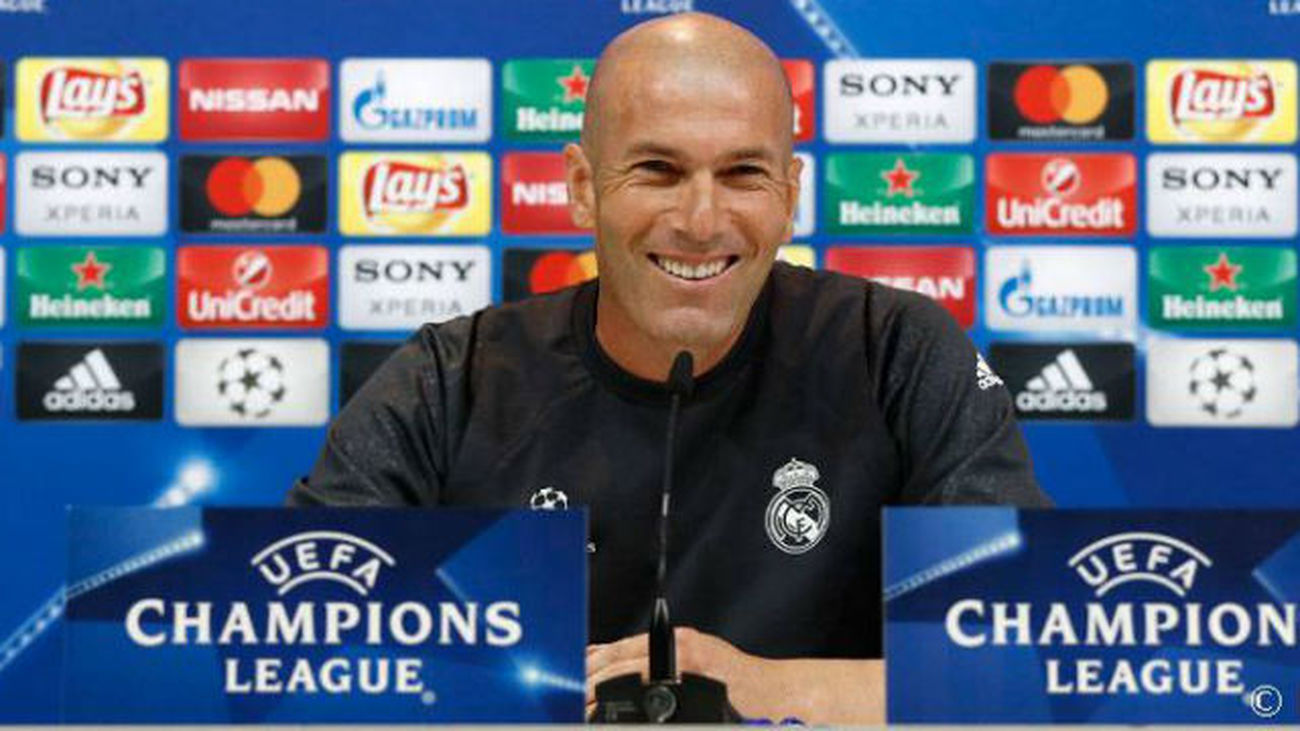Zidane: "Llegamos a la final con confianza y muy bien físicamente"