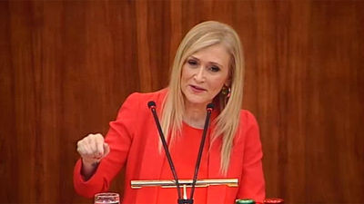 Telemadrid emite en directo la comparecencia de Cristina Cifuentes en la Comisión de Corrupción