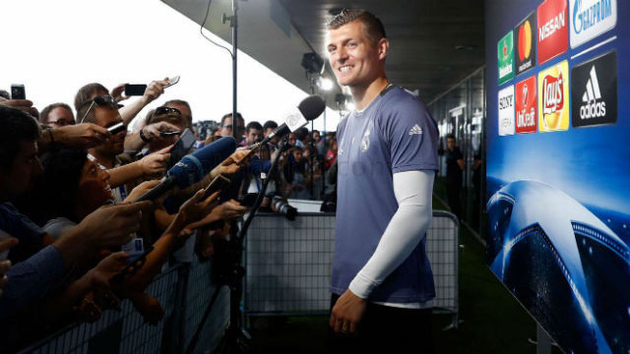 Kroos: "Queremos a todos los madridista alentándonos en Cardiff"