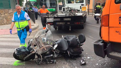 Muere un motorista de 67 años en Pozuelo
