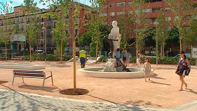 Inaugurados los Jardines del Arquitecto Ribera en la calle Barceló