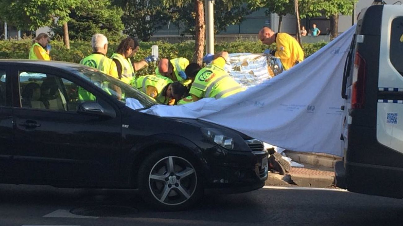 Actuación de Emergencias en el accidente