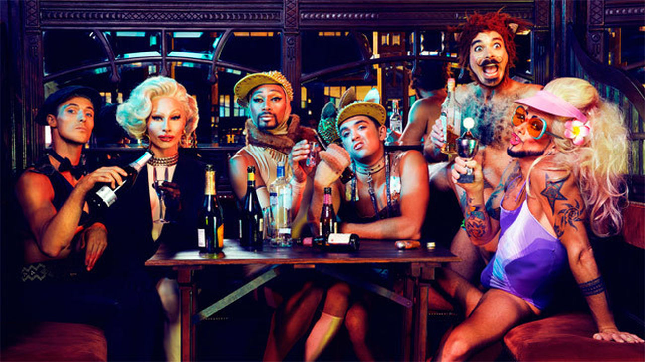 Los componentes del espectáculo 'Briefs'