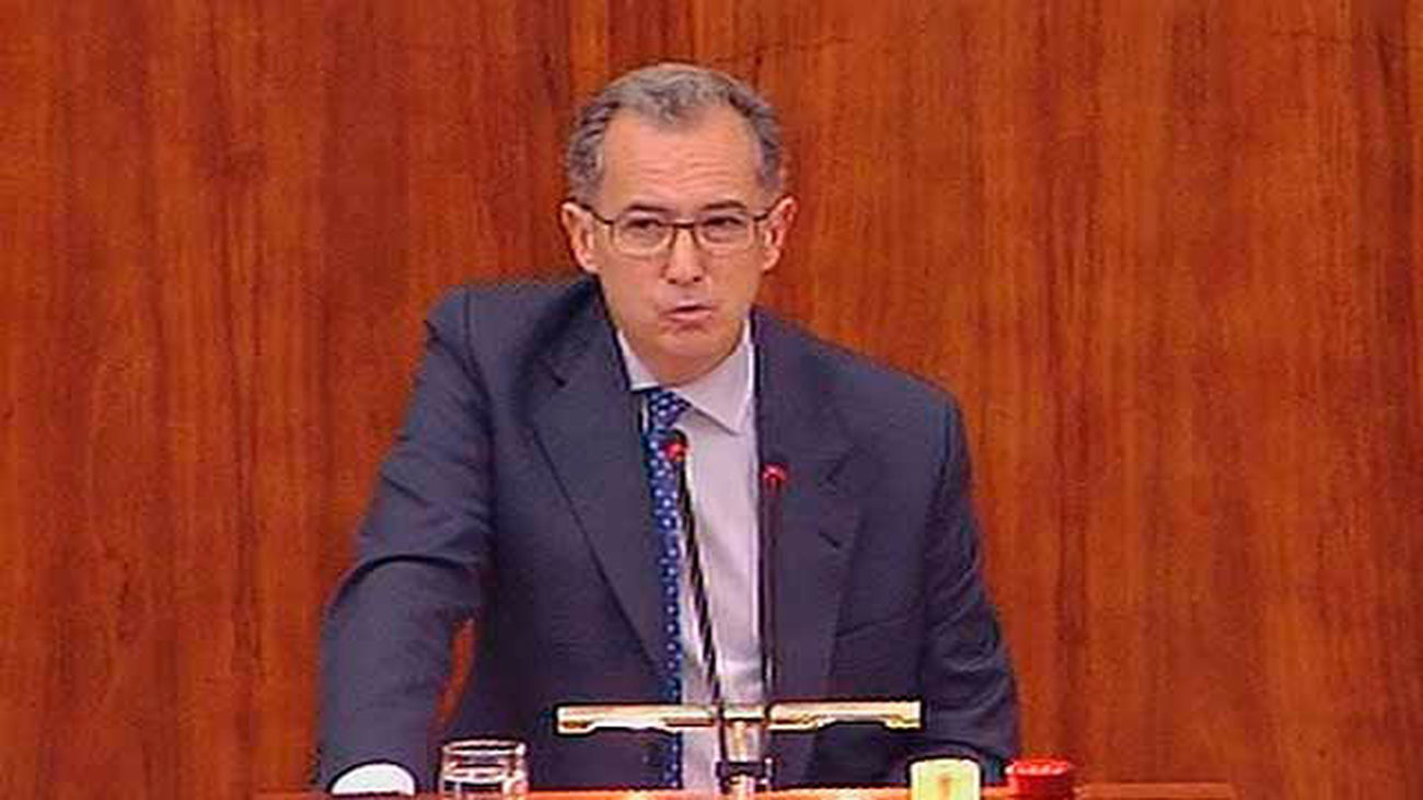 Enrique Ossorio, portavoz del grupo Popular