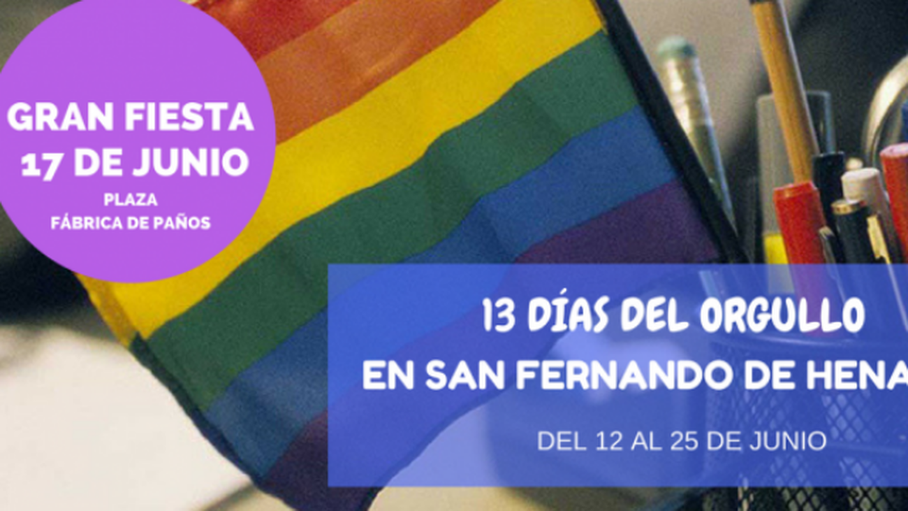 San Fernando y Coslada celebrarán su Semana del Orgullo del 13 al 17 de junio