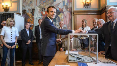 El partido de Macron logra el 32,33% en legislativas con el 98% escrutado