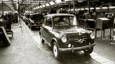 Los míticos Seat 'seiscientos' cumplen sesenta años