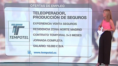 Se buscan ayudantes de cocina y teleoperadores